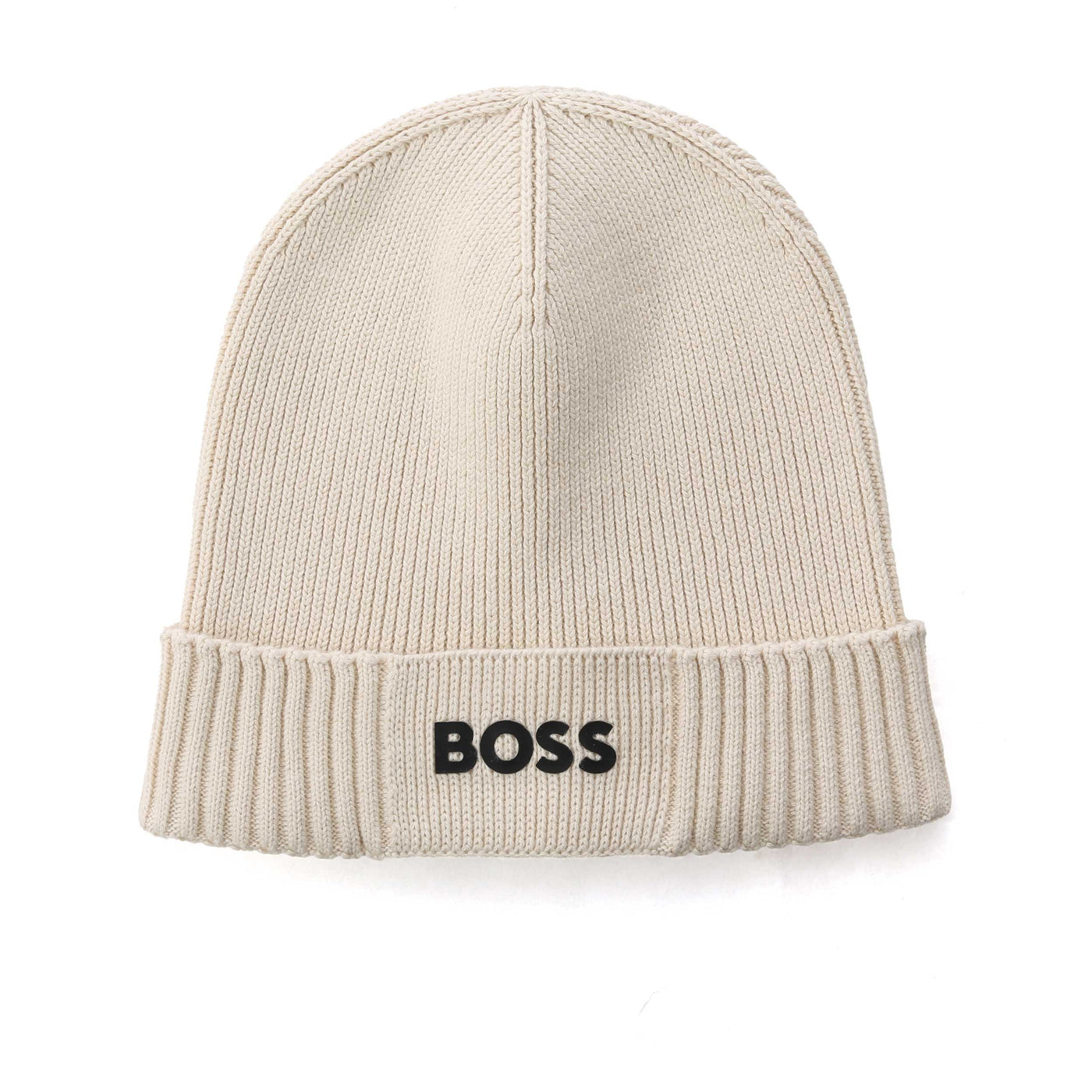 BOSS Asic Beanie X in Open White