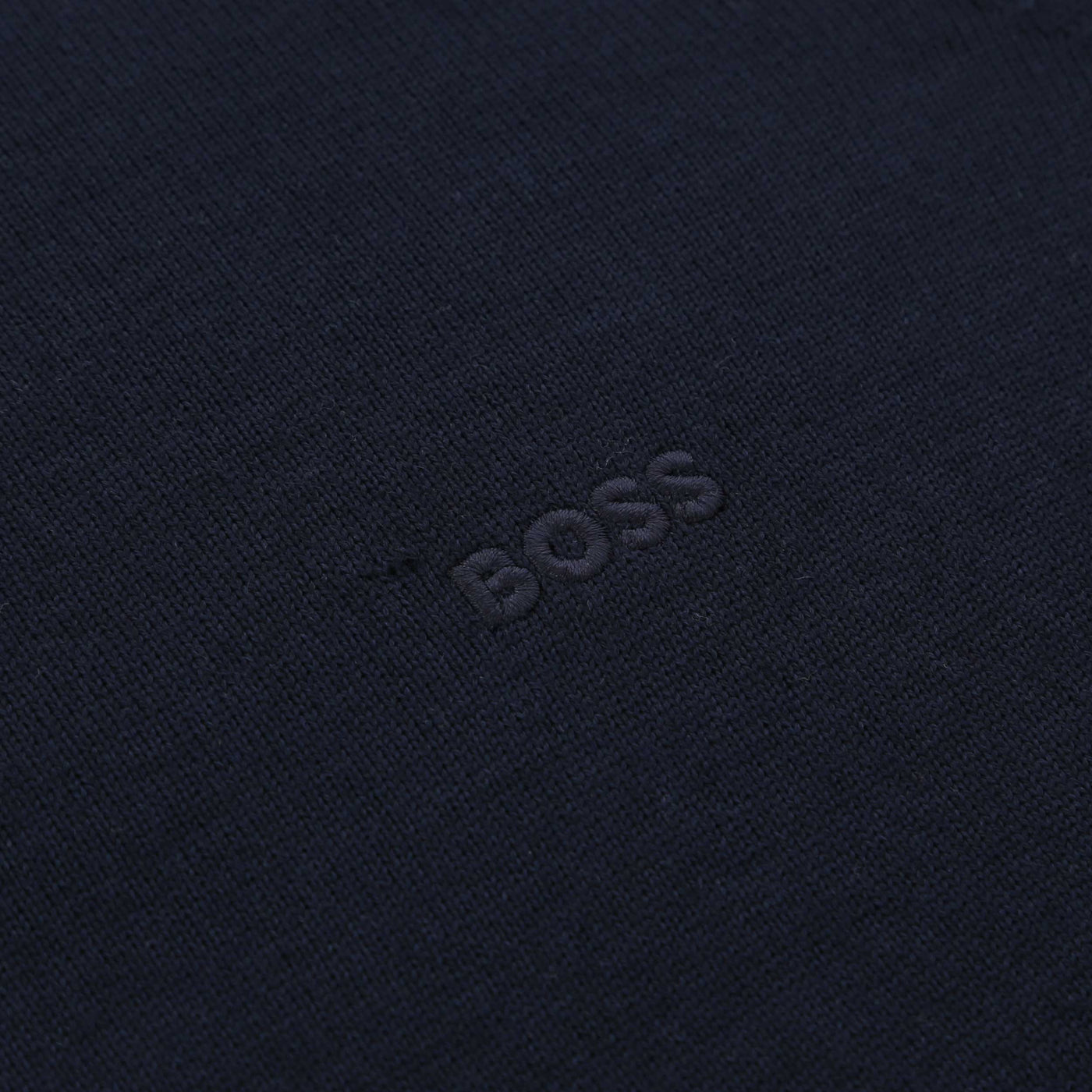 BOSS Balonso L Knitwear in Dark Blue Logo