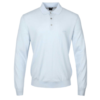 BOSS Bono L Knitwear in Sky Blue