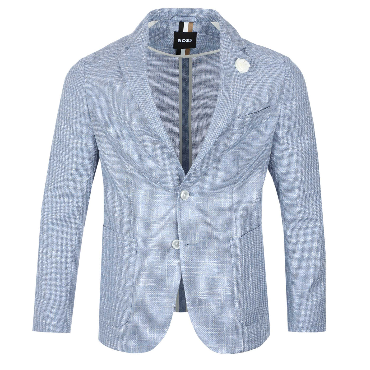 BOSS C Hanry 252 Jacket in Light Blue