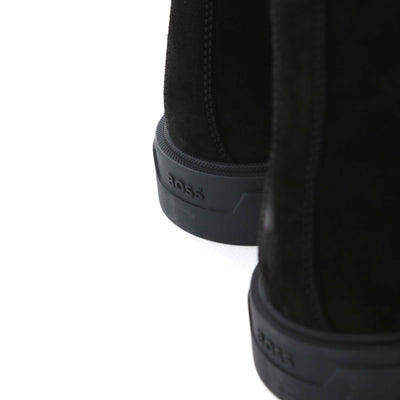 BOSS Calev Cheb sdfb Boot in Black heel
