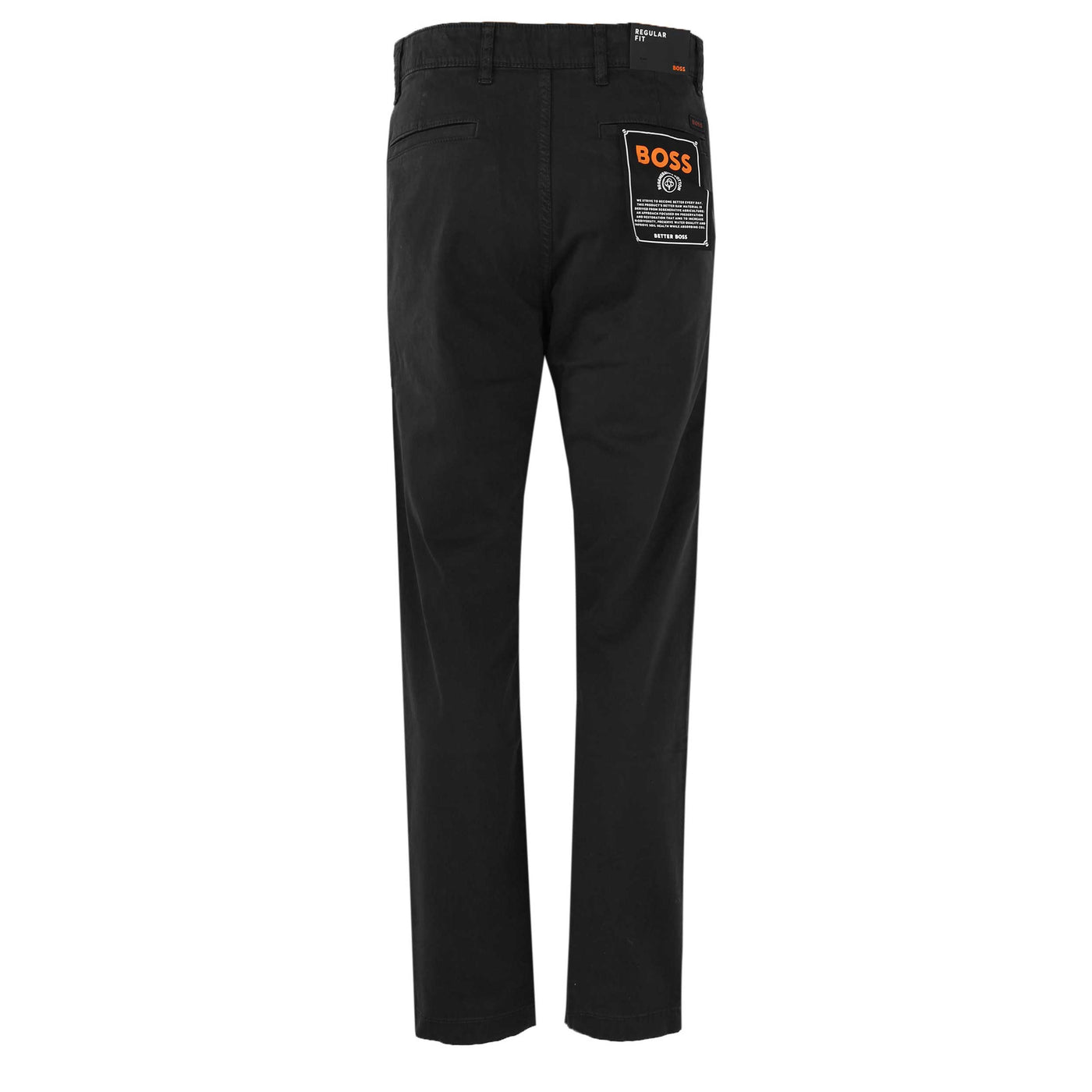 BOSS Chino Regular 1 Chino in Black Back