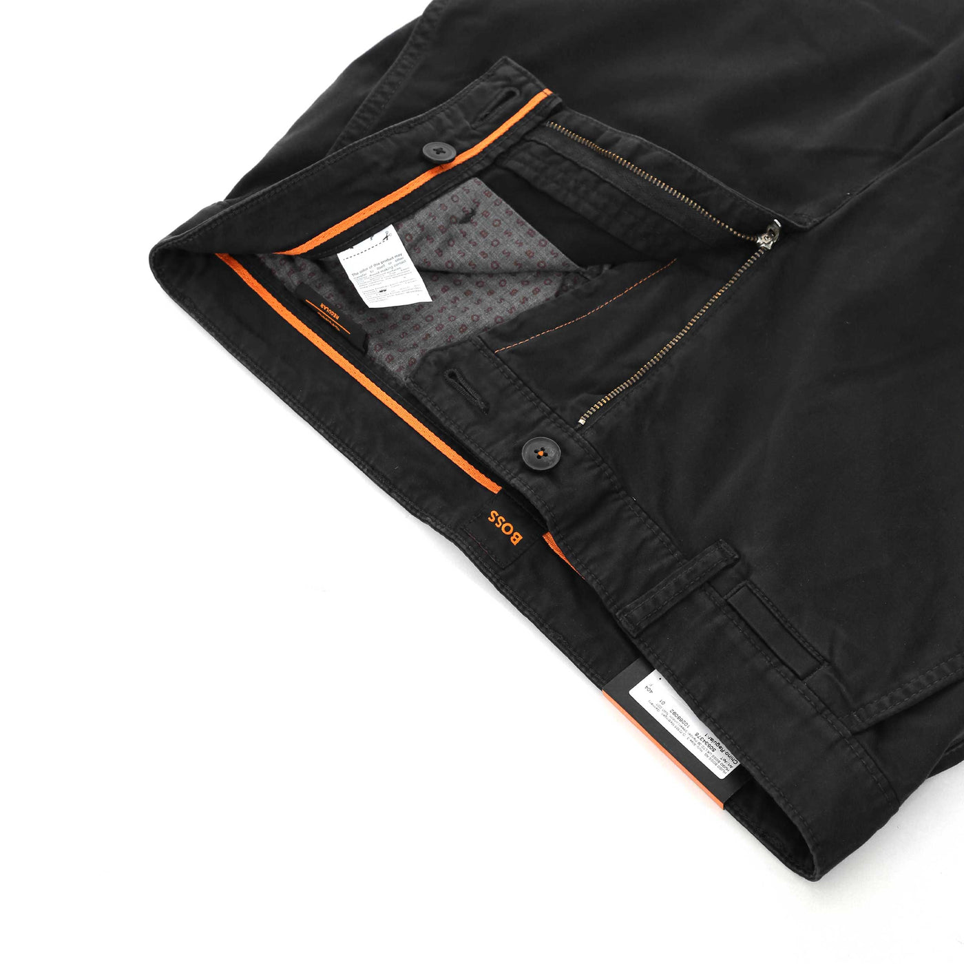 BOSS Chino Regular 1 Chino in Black Waist