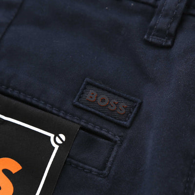 BOSS Chino Regular 1 Chino in Dark Blue Logo