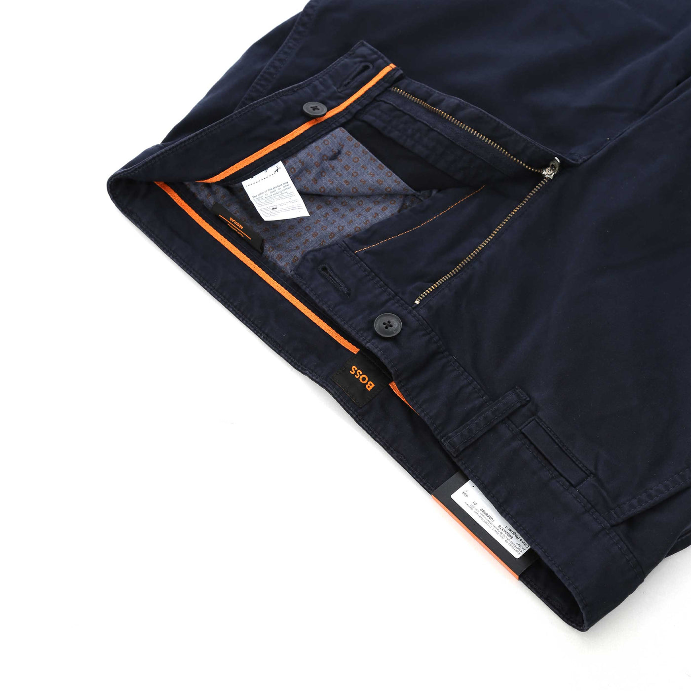 BOSS Chino Regular 1 Chino in Dark Blue Waist
