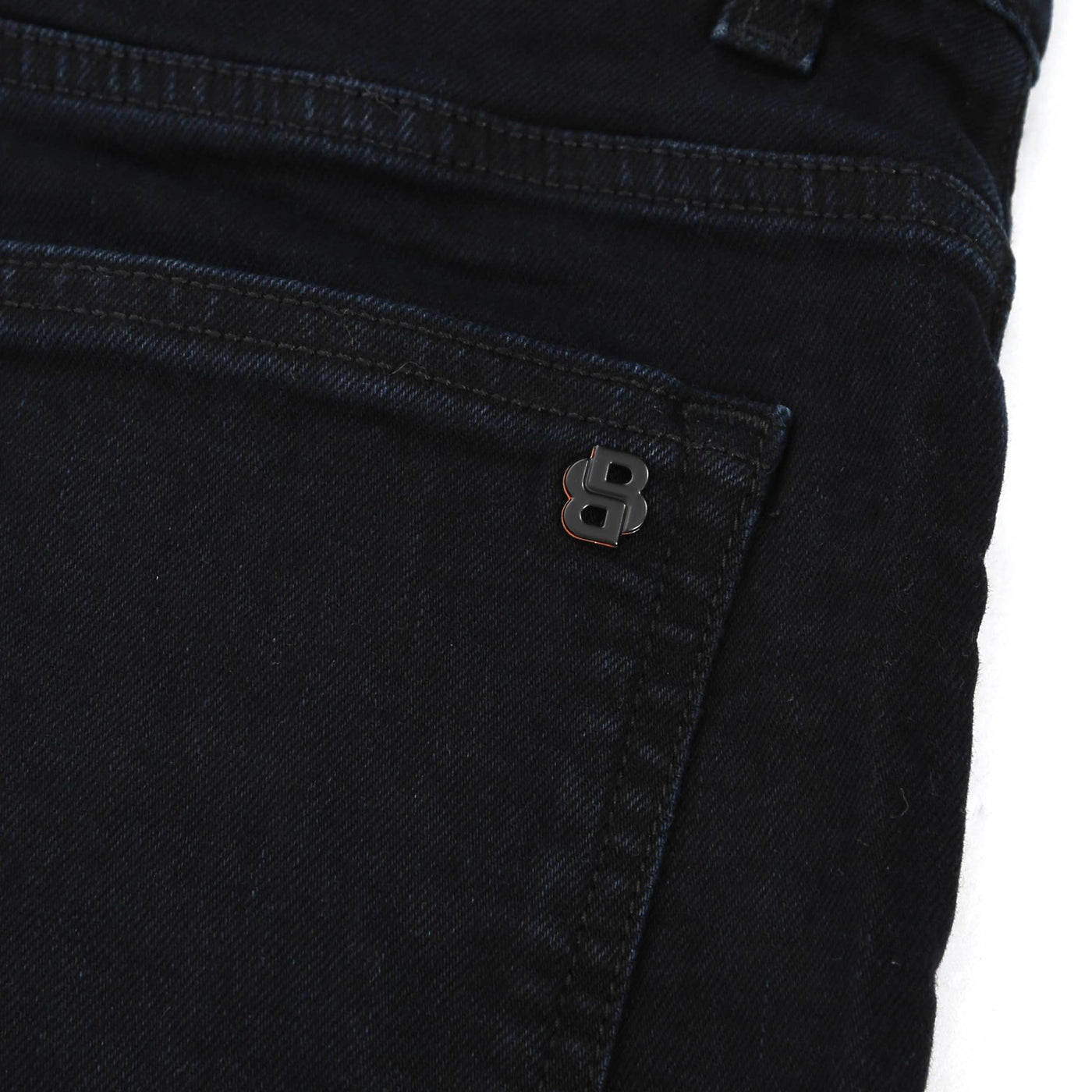 BOSS Delaware BO Jean in Dark Blue Denim Logo