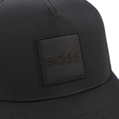 BOSS Elliot PL Cap in Black Logo