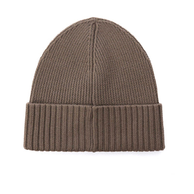 BOSS Fati Beanie Hat in Khaki Back