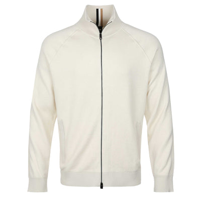 BOSS H Domico Knitwear in Open White