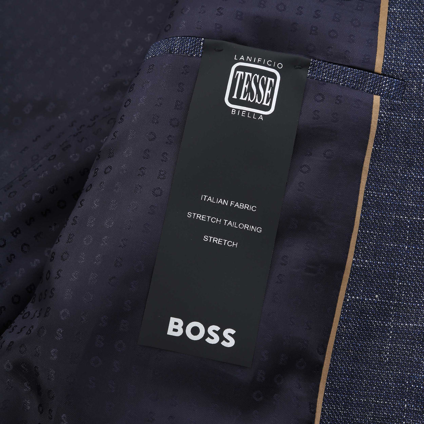 BOSS H Hutson 251 Jacket in Dark Blue Details