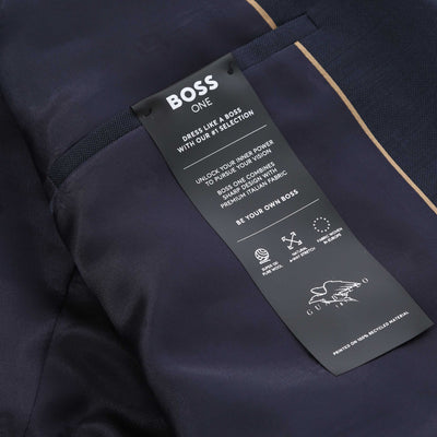 BOSS H Jeckson 2Pcs 253 Suit in Dark Blue Details