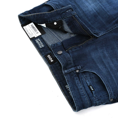 BOSS H Re Maine Jean in Blue Wash Fly