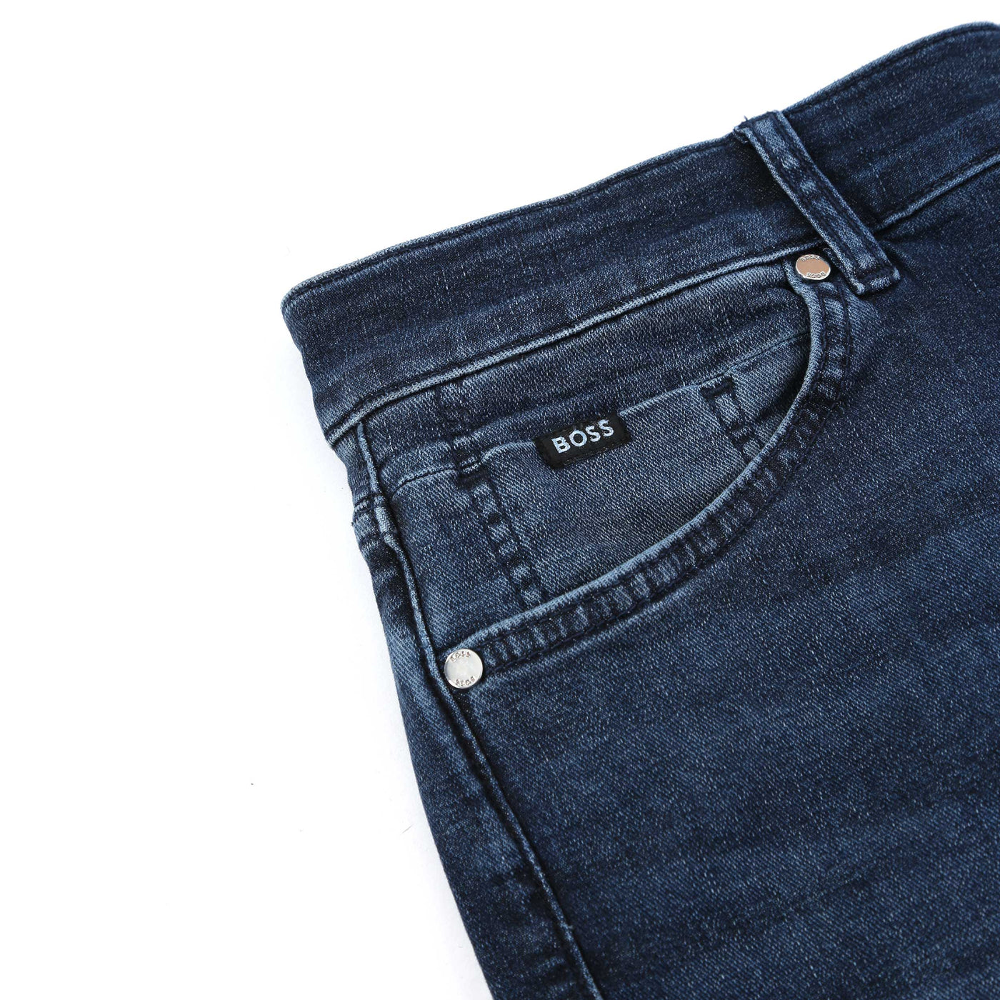 BOSS H Re Maine Jean in Dark Blue Wash Pocket