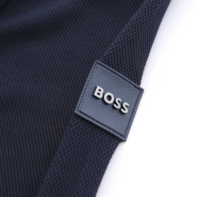 BOSS H Sidney 59 Knitwear in Navy Logo