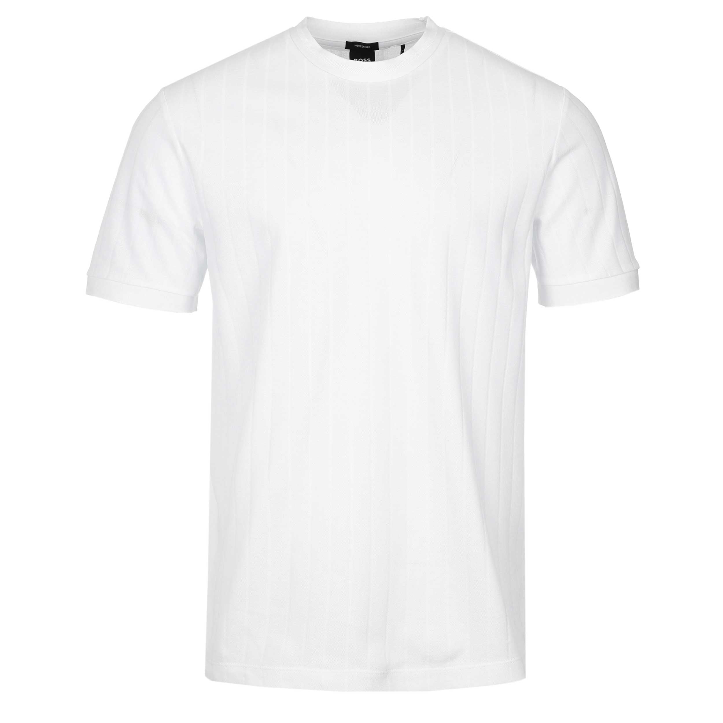 BOSS H Thompson 236 T Shirt in White