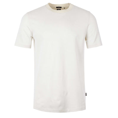 BOSS H Tiburt 431 T Shirt in Light Beige