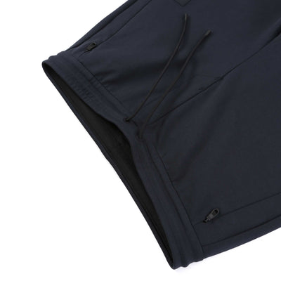 BOSS Hadiko Rib Sweat Pant in Dark Blue Waist