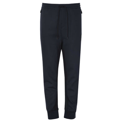 BOSS Hadiko Rib Sweat Pant in Dark Blue