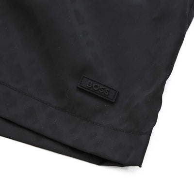 BOSS Jacques Swim Short in Black Logo