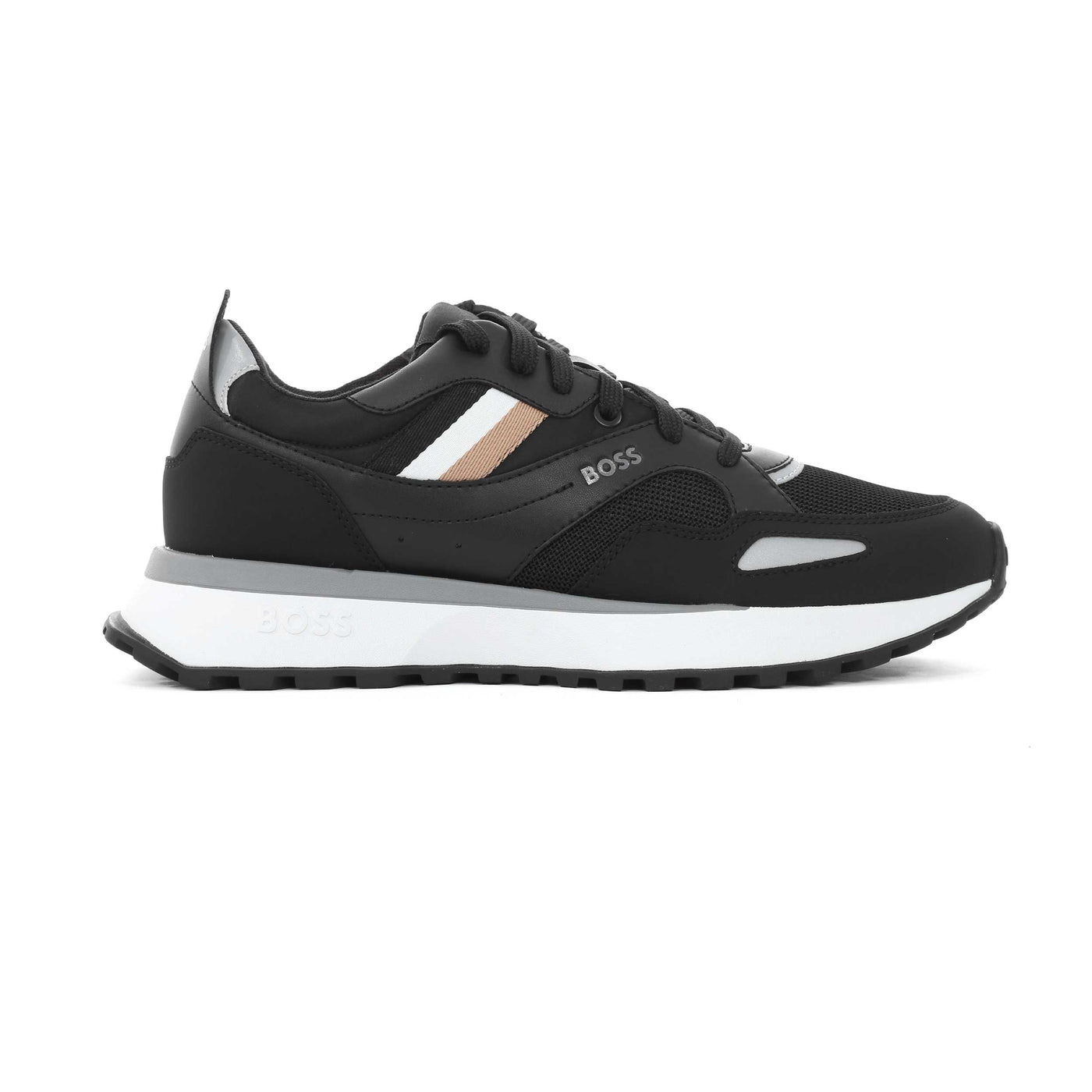 BOSS Jonah Runn mx Trainer in Black