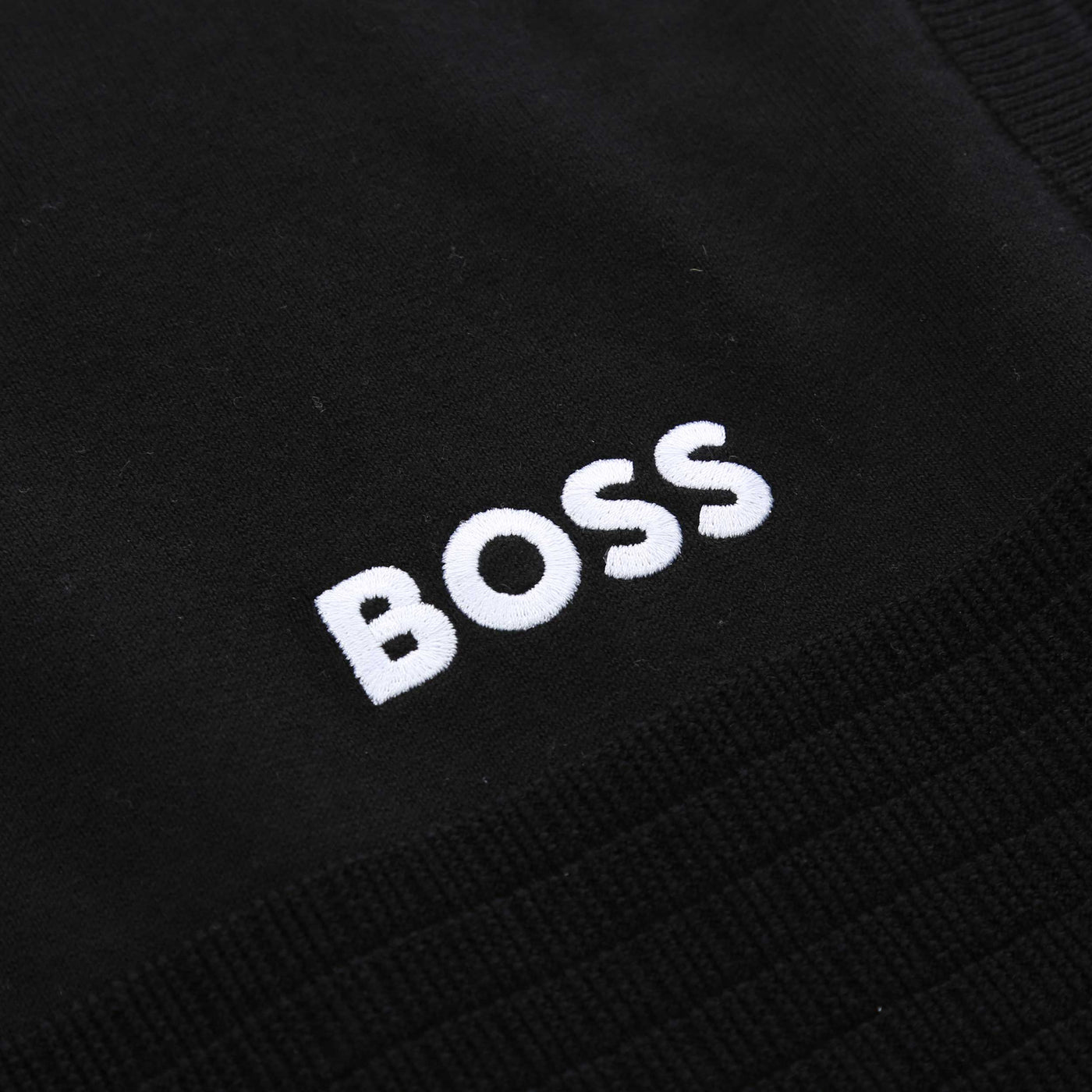 BOSS K Birdie Vest 1 in Black Logo