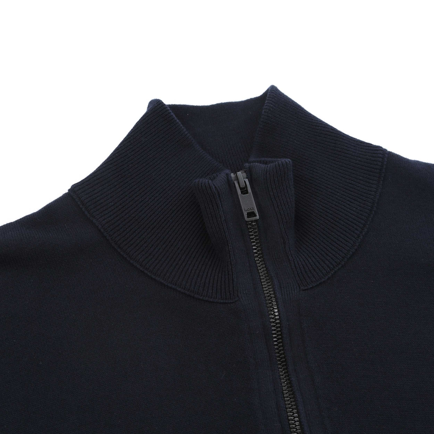 BOSS Kanobix S Knitwear in Navy Placket