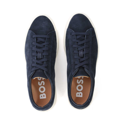 BOSS Kieran Tenn bu Trainer in Dark Blue Top