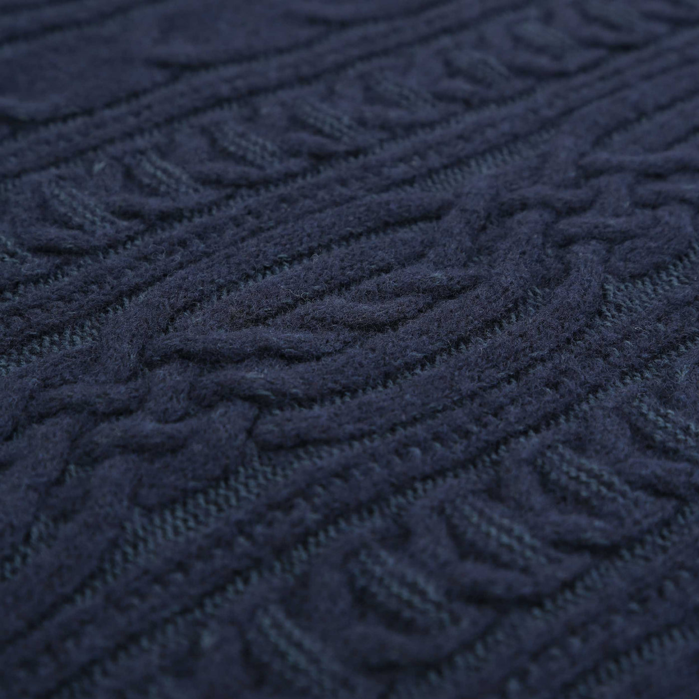 BOSS Kubiel Knitwear in Dark Blue Detail