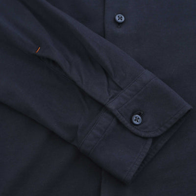 BOSS Myjersey M Shirt in Navy Cuff