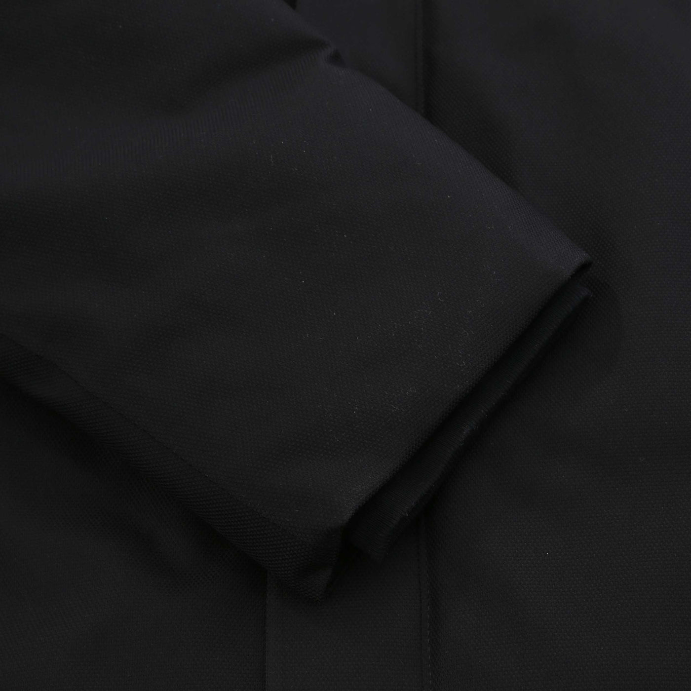 BOSS OW Hexatech Parka Jacket in Black Cuff
