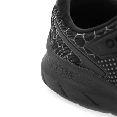 BOSS Owen Runn rf Trainer in Black Logo