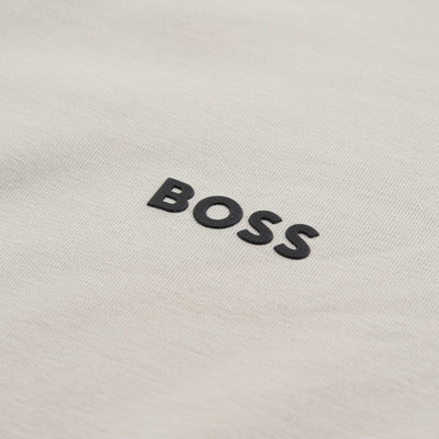 BOSS Paddy 2 Polo Shirt in Light Beige Logo