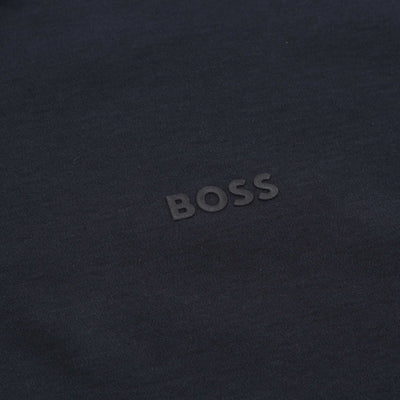 BOSS Paddy Lux Heritage Polo Shirt in Dark Blue Logo