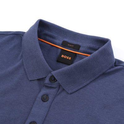 BOSS Passenger Polo Shirt in Navy Marl