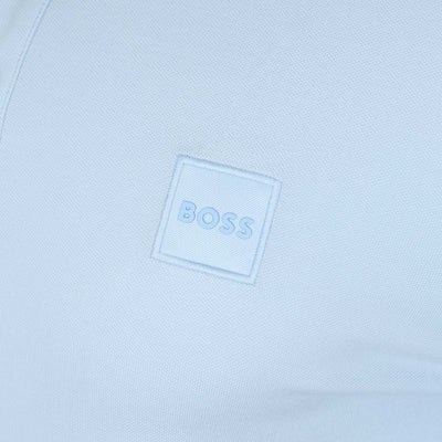 BOSS Passenger Polo Shirt in Sky Blue Logo