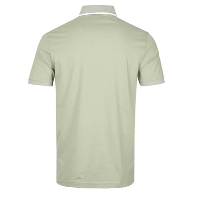 BOSS Passertip Polo Shirt in Sage Back