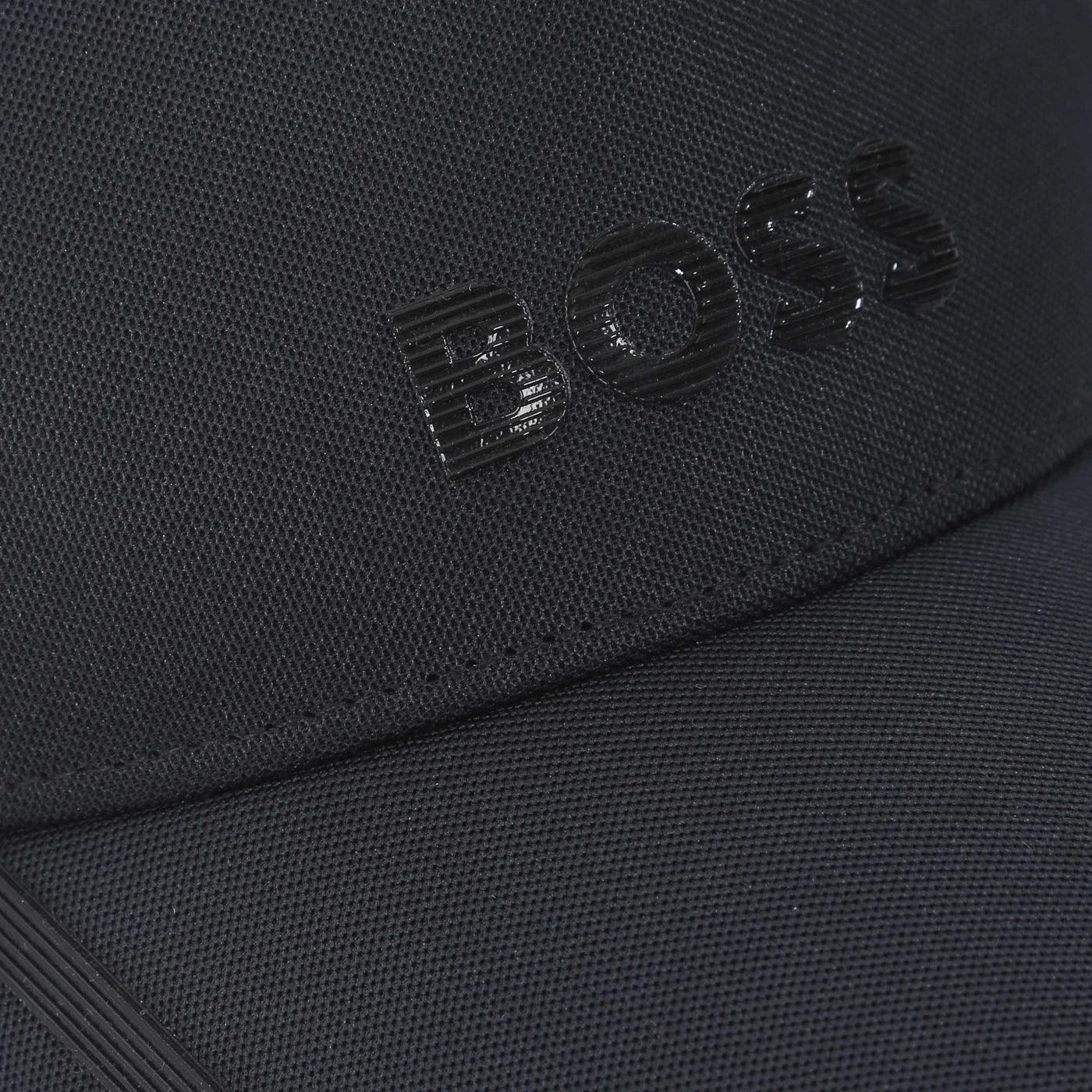 BOSS Pyer City Night Caps Cap in Black Logo