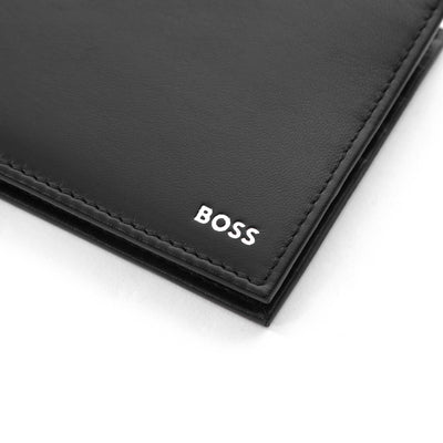 BOSS Randy N 8cc Wallet in Black Logo