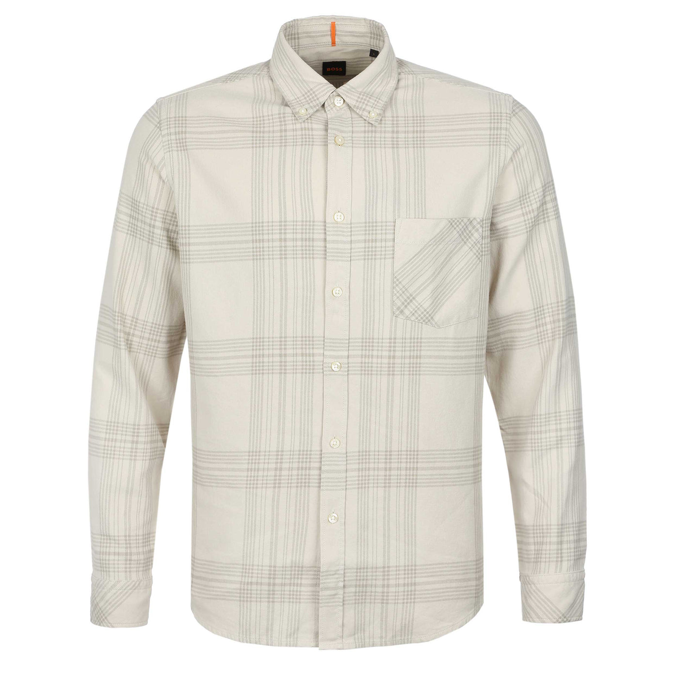 BOSS Rickert M Shirt in Light Beige