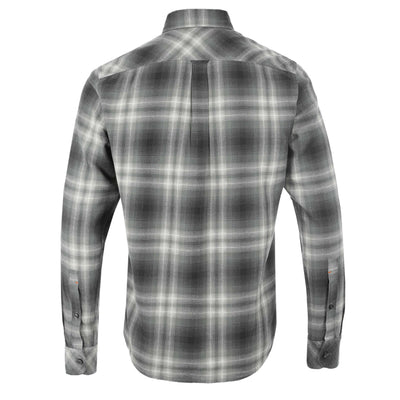 BOSS Rickert M Shirt in Open Grey Check Back