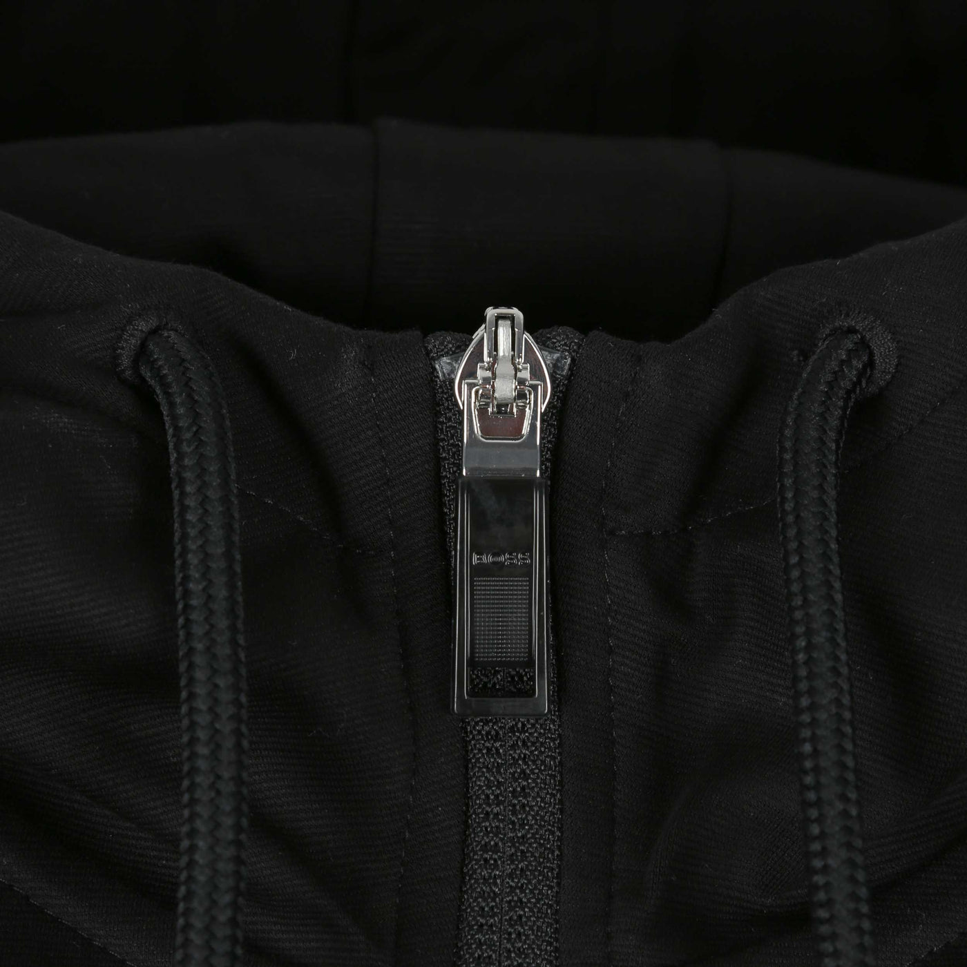 BOSS Saggy Mirror Hooded Sweat Top in Black Zip