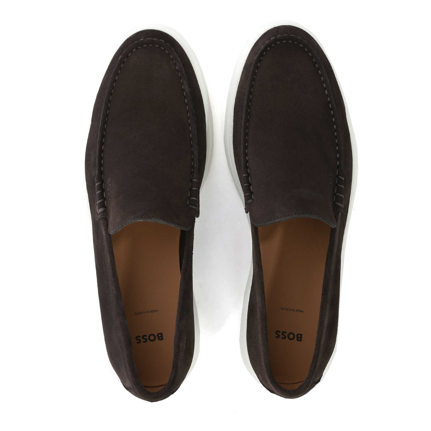 BOSS Sienne Loaf sd N Shoe in Dark Brown Top