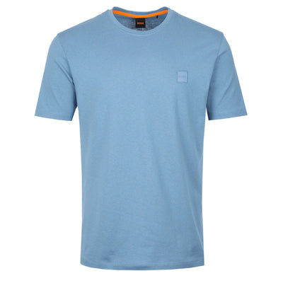 BOSS Tales T-Shirt in Pastel Blue