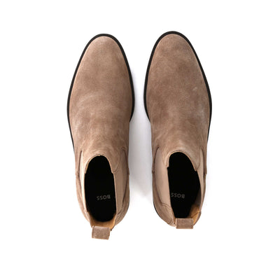 BOSS Tayil Cheb sdN Boot in Medium Beige Birdseye