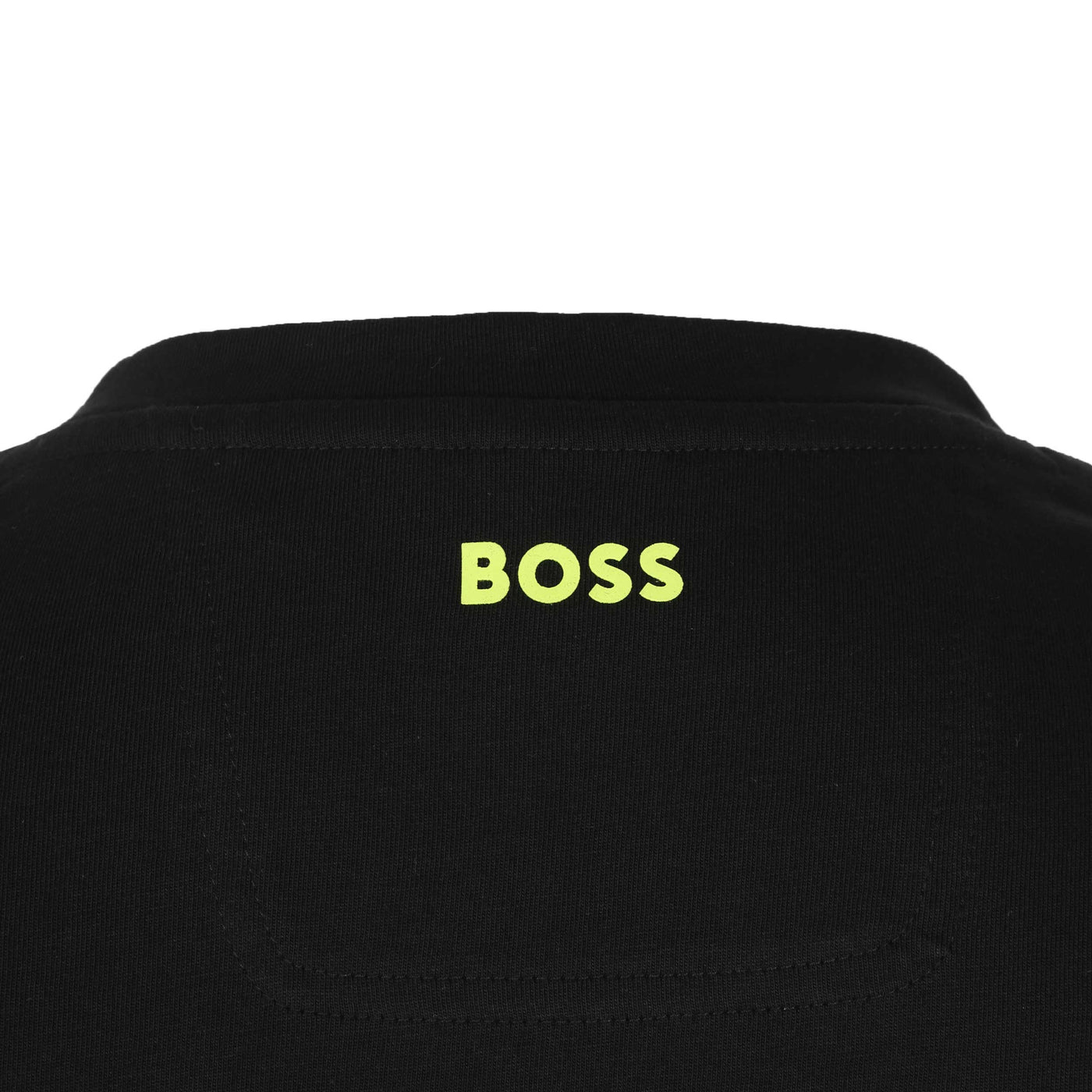 BOSS Tee 6 T Shirt in Black Logo