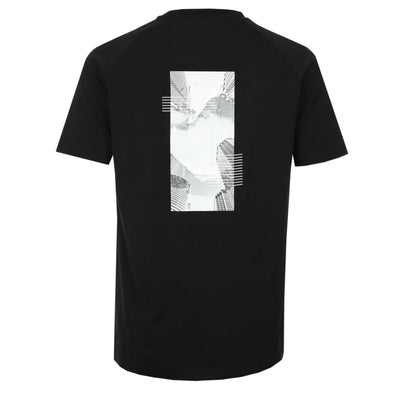 BOSS Tee Stripe Zone T Shirt in Black back