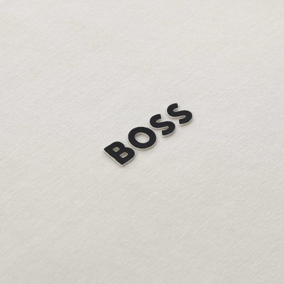 BOSS Tee T-Shirt in Open White Logo