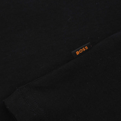 BOSS Te surfaceshort T-Shirt in Black Logo Tab