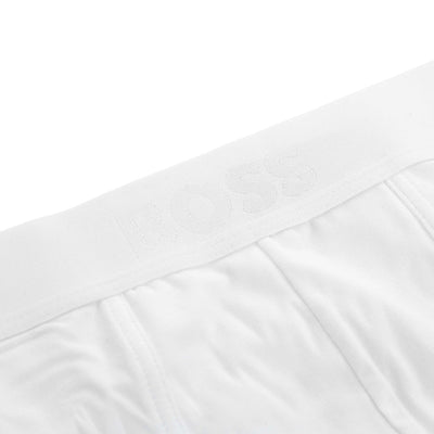 BOSS Trunk 3P BOSS ONE Underwear in White logo