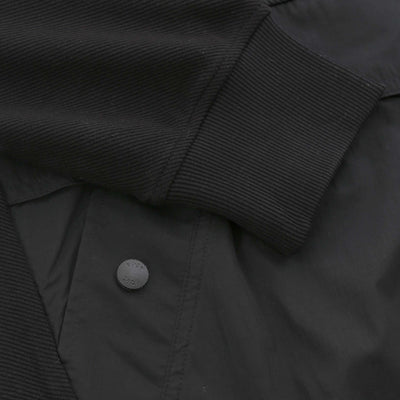 BOSS Ze_hood Hoodie Sweat Top in Black Cuff
